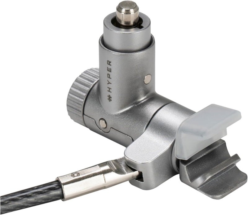 HyperShield MacBook Pro Cable Laptop Lock — Tool-Free MacBook Security Lock w/ 6.5 Ft. Steel Cable, Full Port Access — for 14” & 16” Apple Silicon Devices — Ideal for Public Spaces - Image 2